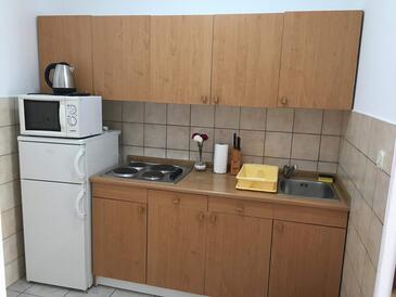 Kitchen Biograd na Moru, Kitchen in the apartment, WIFI.