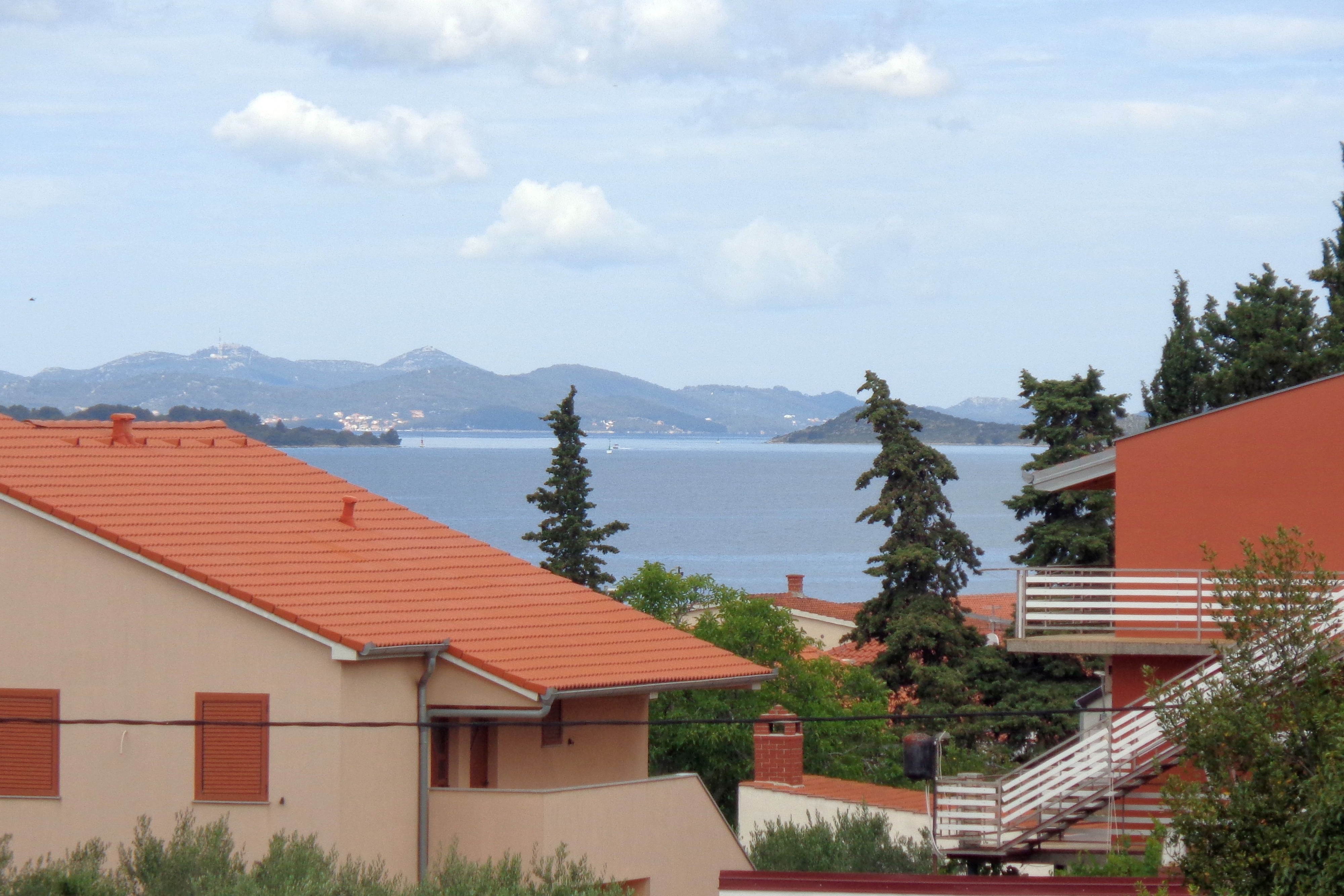 Studio flat with terrace and sea view Biograd na Moru, Biograd  AS-c