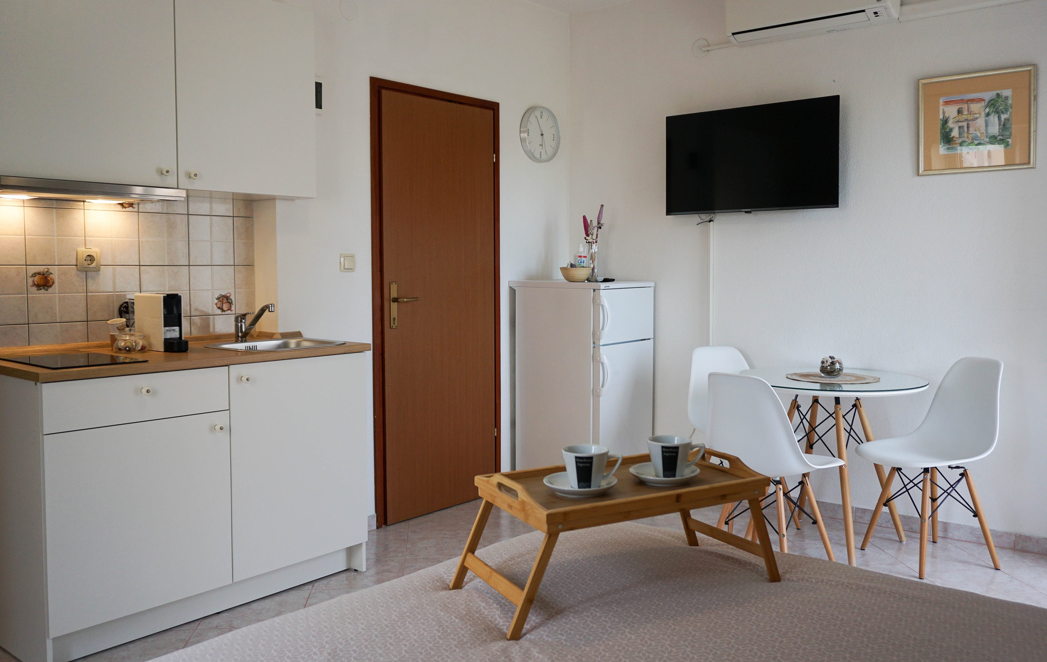 Studio flat with terrace Sukošan, Zadar (AS-6229-c)