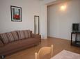 Living room Sukošan, Living room in the apartment, air condition available, (pet friendly) and WiFi.