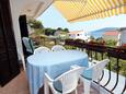 Terrace Brgulje, Terrace in the apartment, with a sea view.