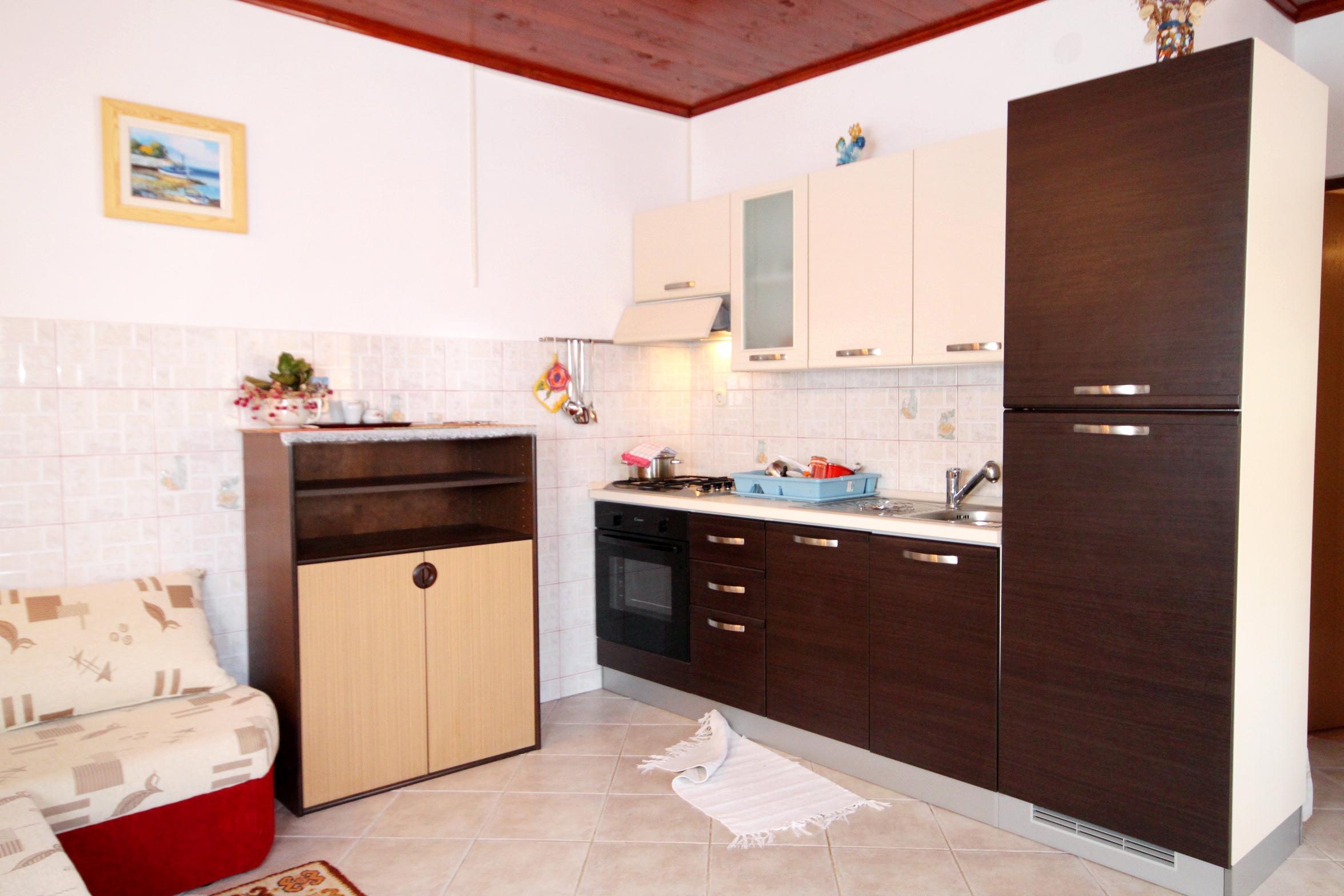 One bedroom apartment with terrace and sea view Brgulje, Molat  A-a