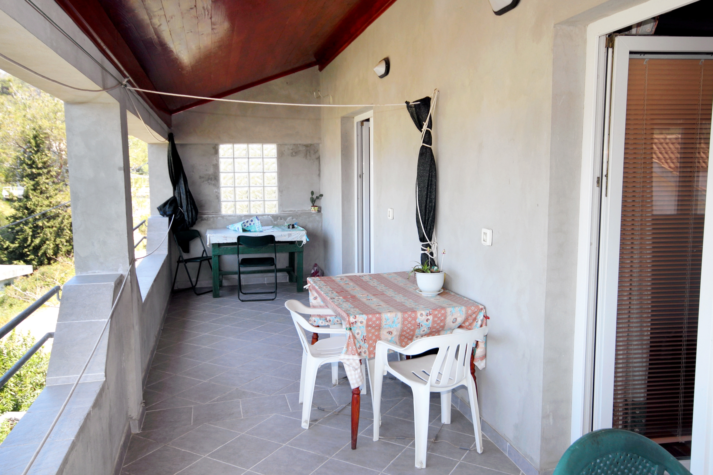 One bedroom apartment with terrace and sea view Brgulje, Molat  A-a