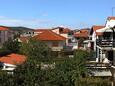 Společná terasa - pohled Vodice, Společná terasa - pohled v ubytování typu room, WiFi.