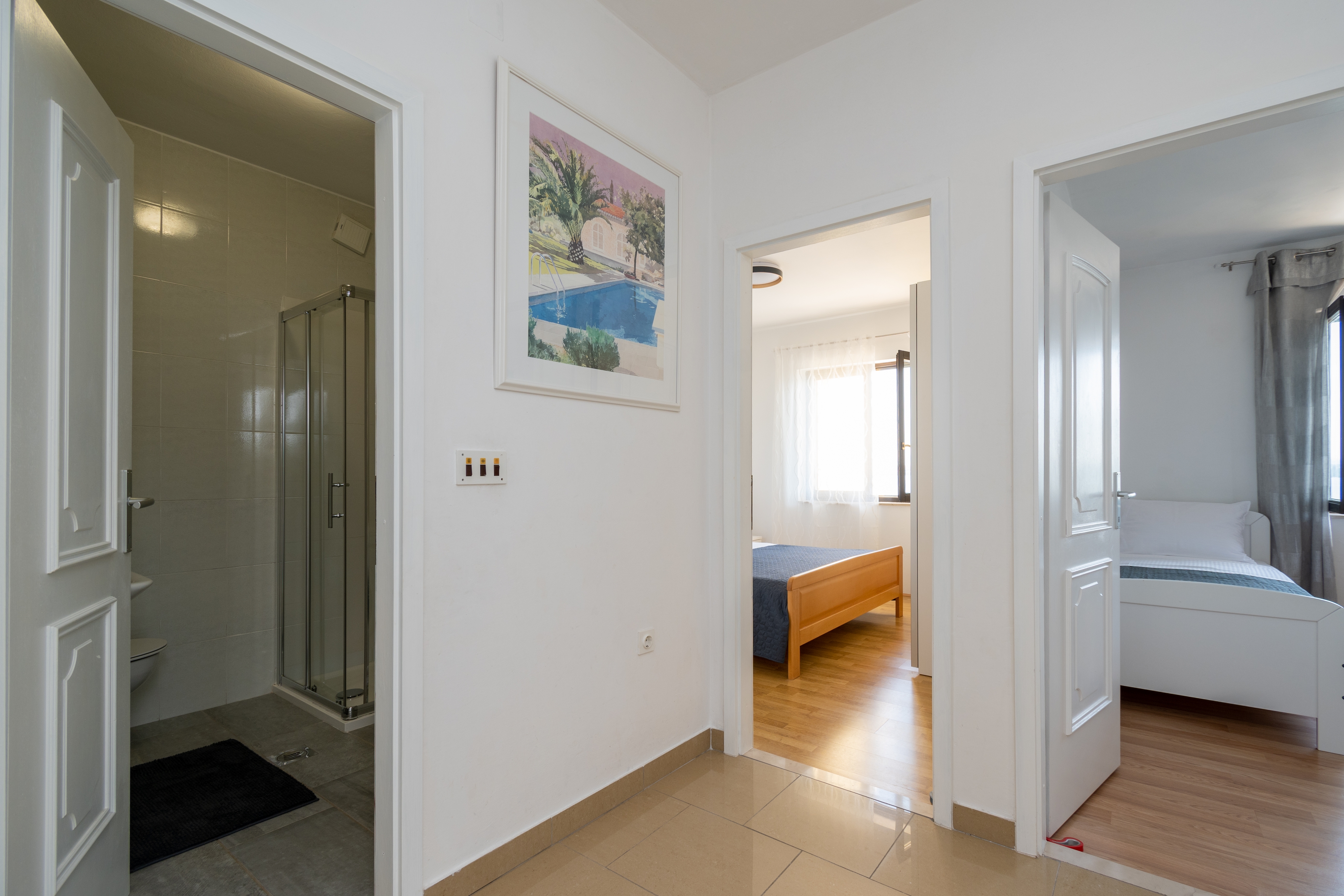 Three bedroom apartment near beach Tkon, Pašman  A-d