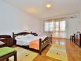 Schlafzimmer 1 Zadar - Diklo, Schlafzimmer 1 in folgender Unterkunftsart apartment, Klimaanlage vorhanden und WiFi.