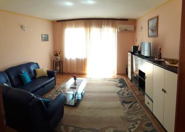 Living room Zadar - Diklo, Living room in the apartment, dostupna klima i WIFI.