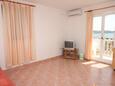 Living room Petrčane, Living room in the apartment, air condition available, (pet friendly) and WiFi.