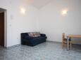 Dining room Petrčane, Dining room in the apartment, air condition available, (pet friendly) and WiFi.