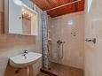 Bathroom 2 Prigradica, Bathroom 2 in the apartment, (pet friendly) and WiFi.