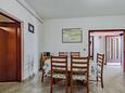 Dining room Prigradica, Dining room in the apartment, (pet friendly) and WiFi.