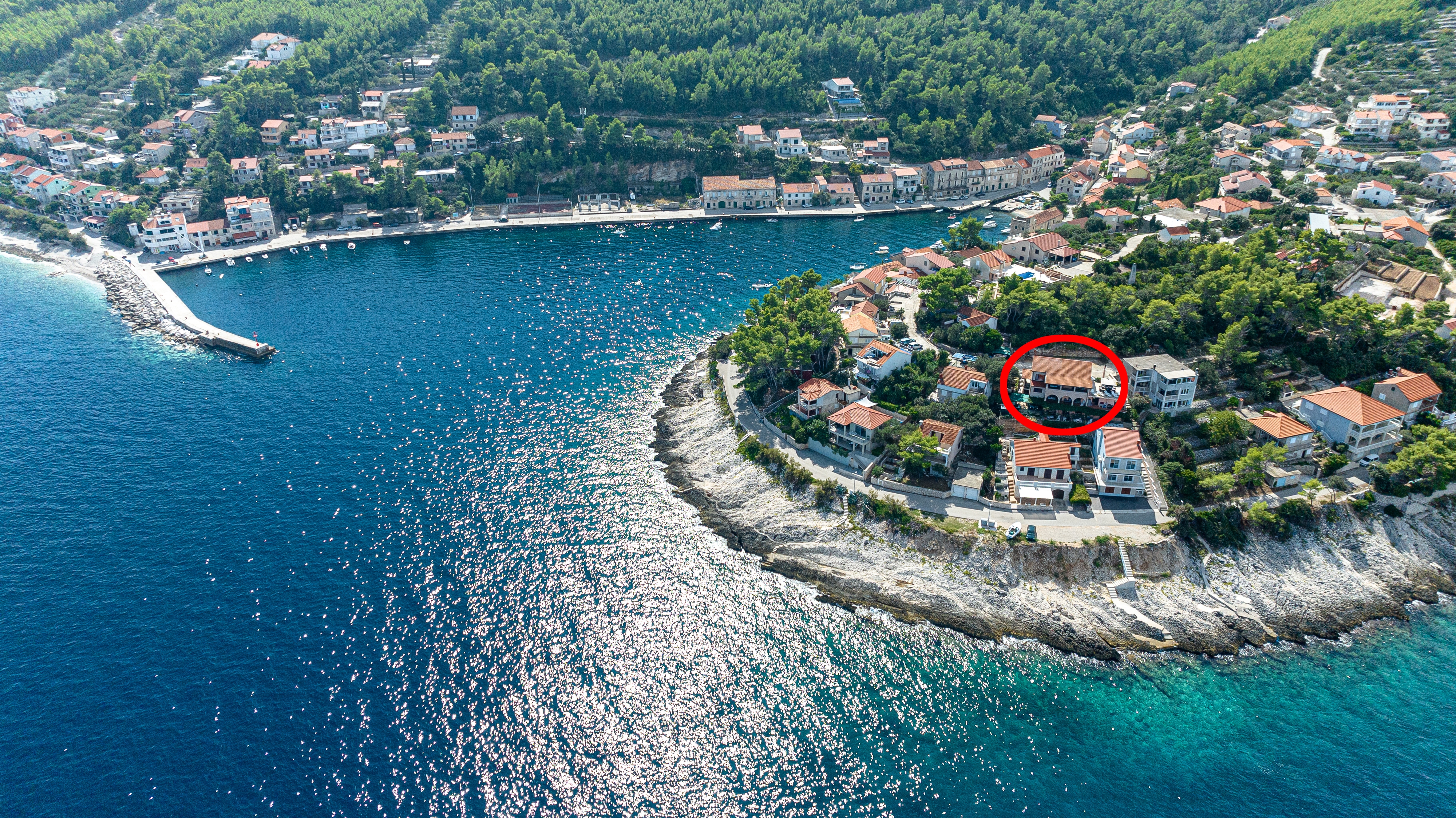 Ferienwohnung im Ort Prigradica (Kor?ula), Kapazit Ferienwohnung  Insel Korcula