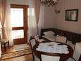 Obývací pokoj Vodice, Obývací pokoj v ubytování typu apartment, s klimatizací a WiFi.