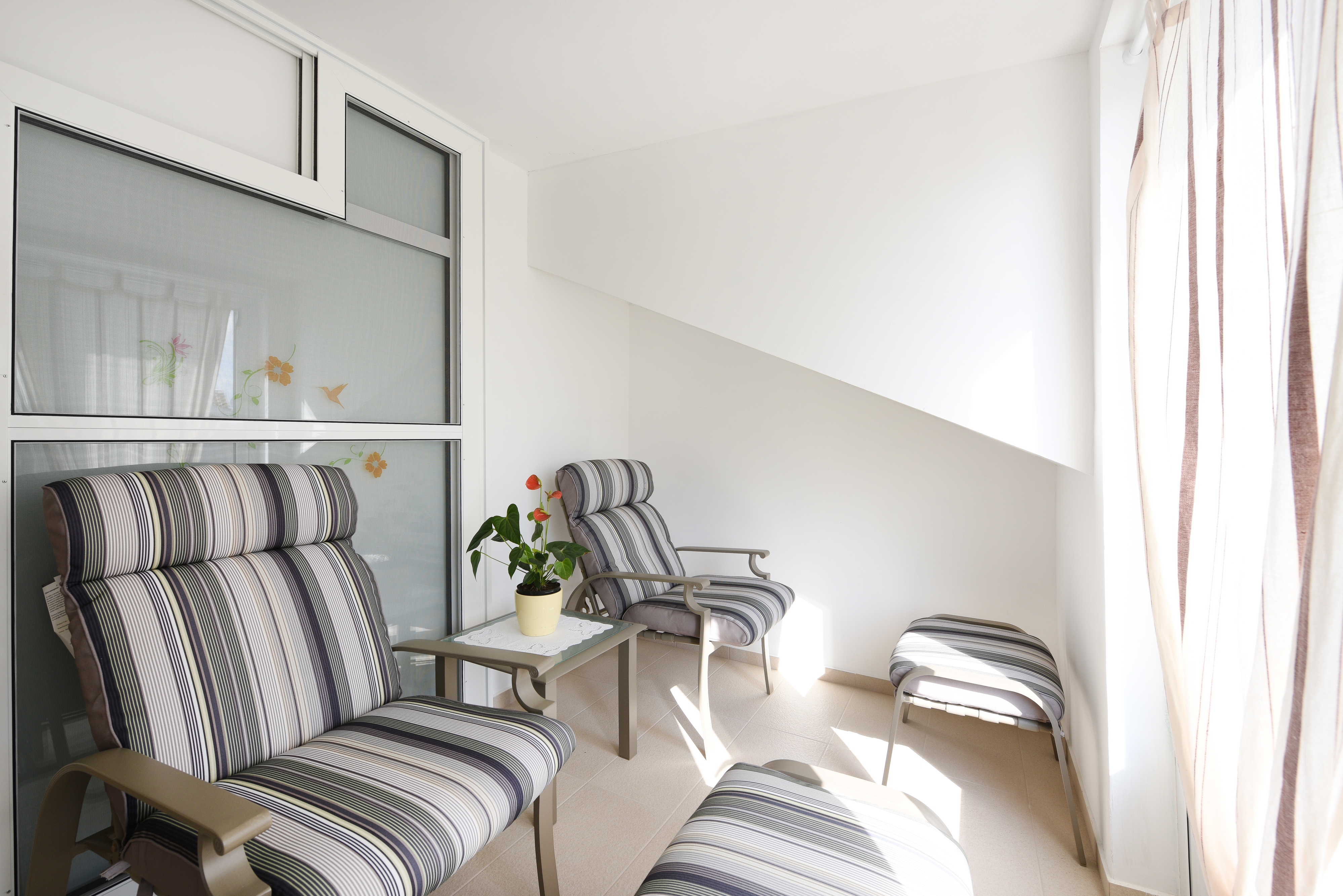 Two bedroom apartment with balcony and sea view Vodice (A-6271-e)