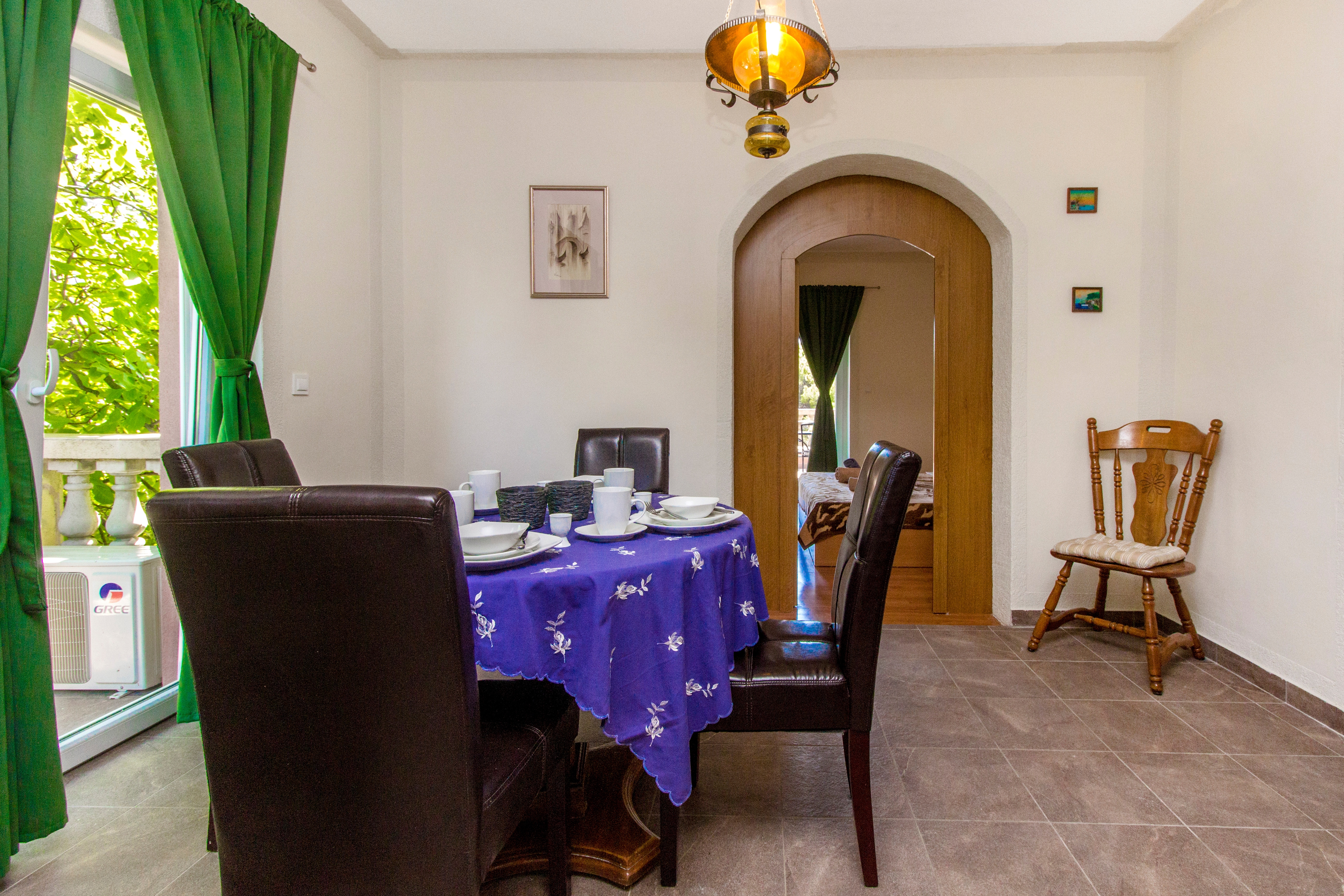 Dvosobni apartma S teraso Pirovac, Šibenik  A-a