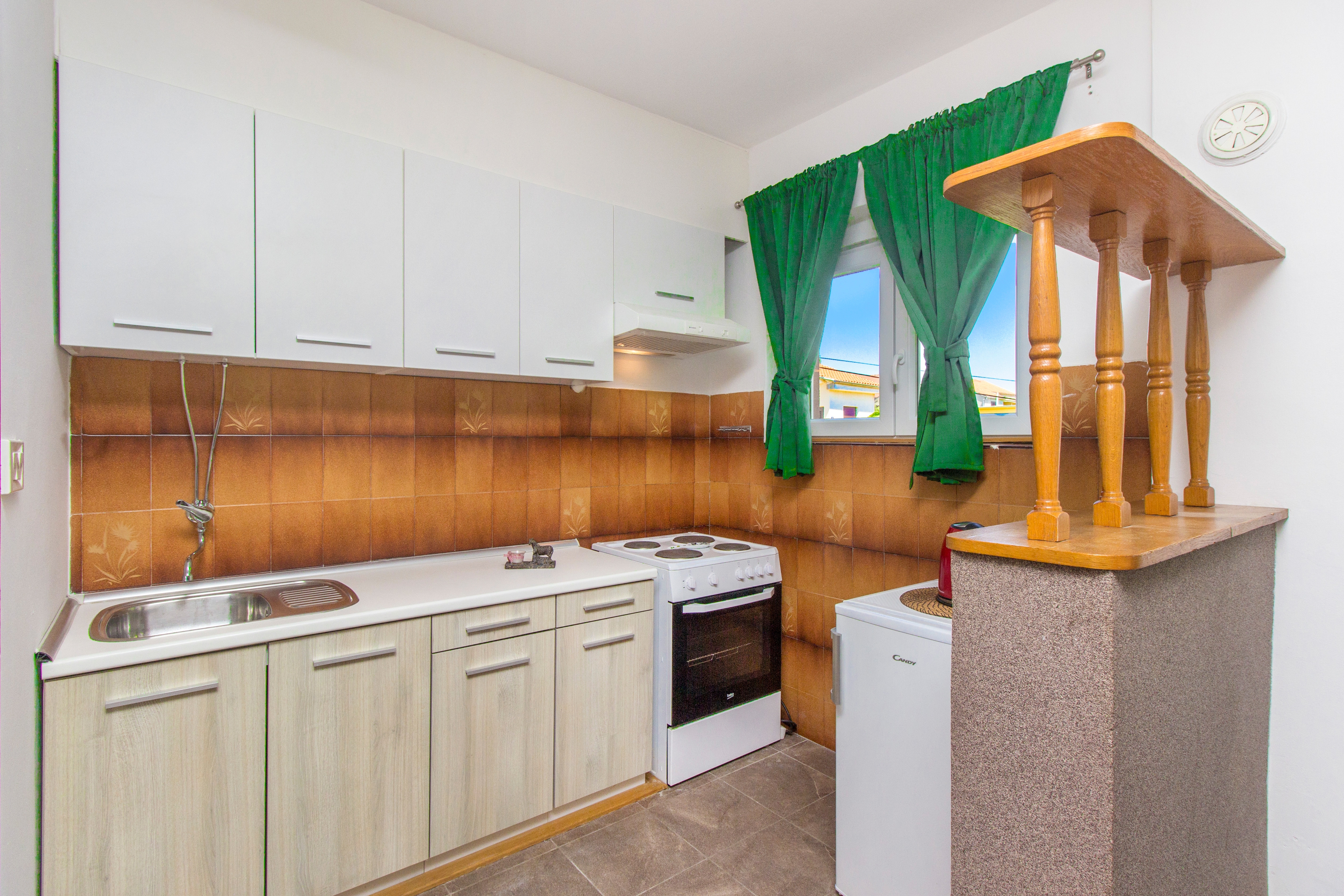 Dvosobni apartma S teraso Pirovac, Šibenik  A-a