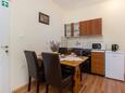 Pirovac, Dining room in the apartment, air condition available, (pet friendly) and WiFi.