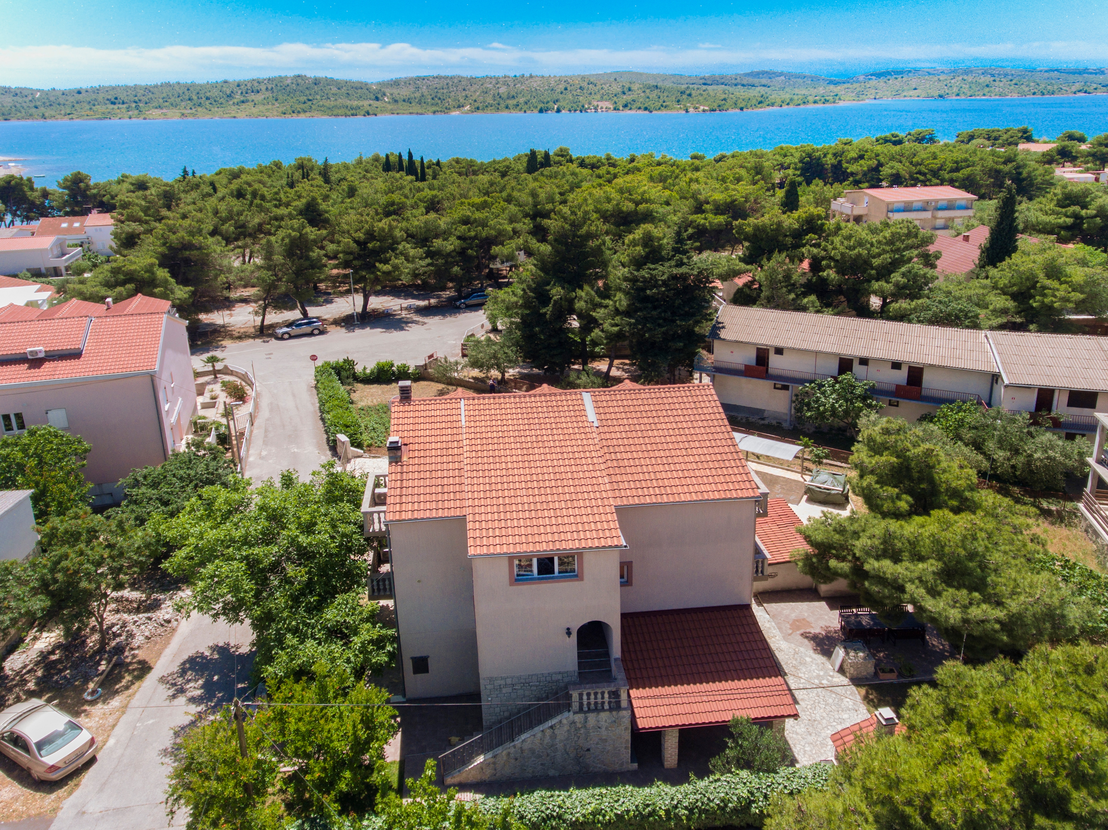 Dvosobni apartma Z balkonom Pirovac, Šibenik  A-b