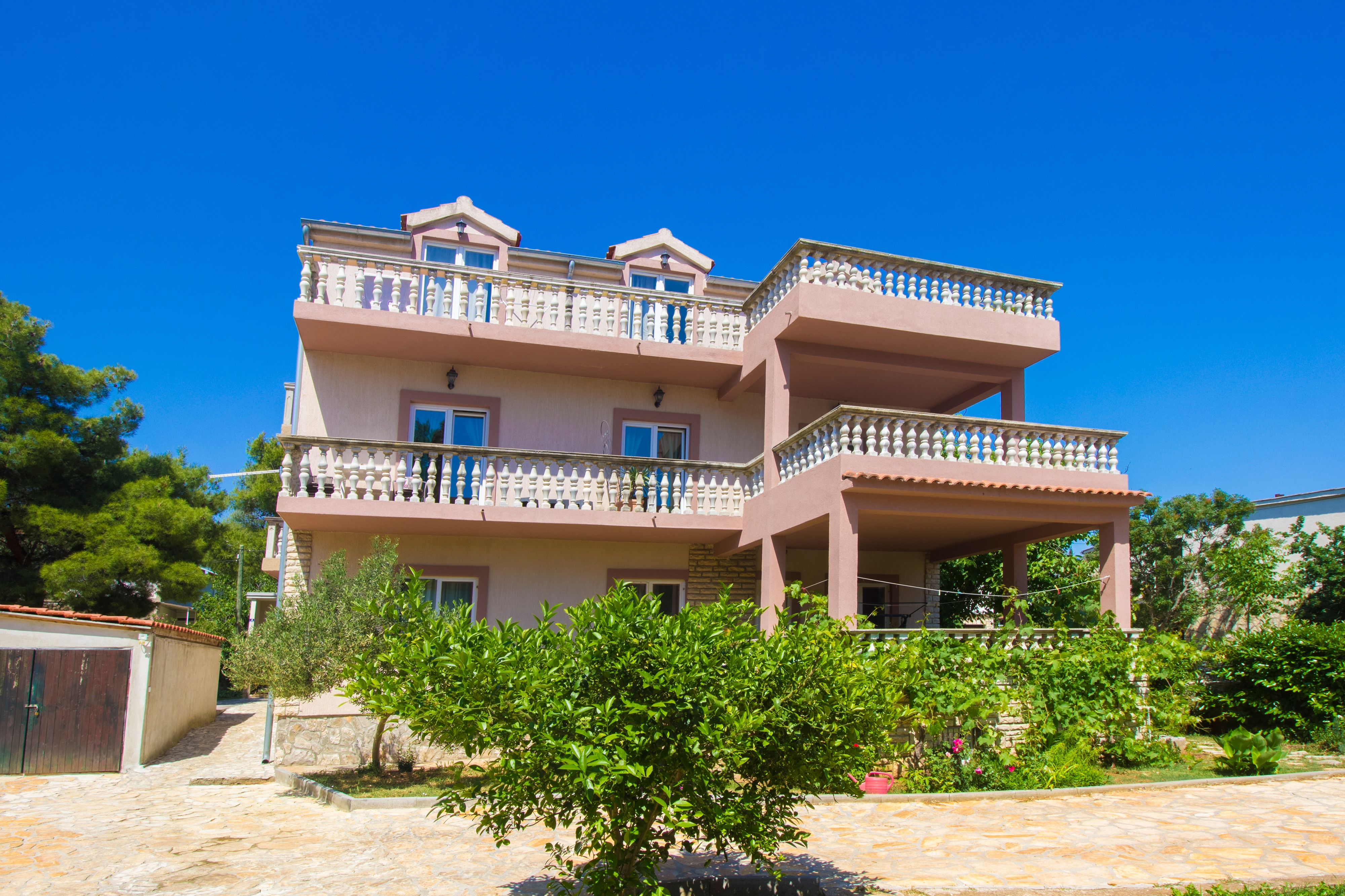 Dvosobni apartma Z balkonom Pirovac, Šibenik  A-b