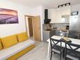 Kuchyně Mandre, Kuchyně v ubytování typu apartment, domácí mazlíčci povoleni a WiFi.