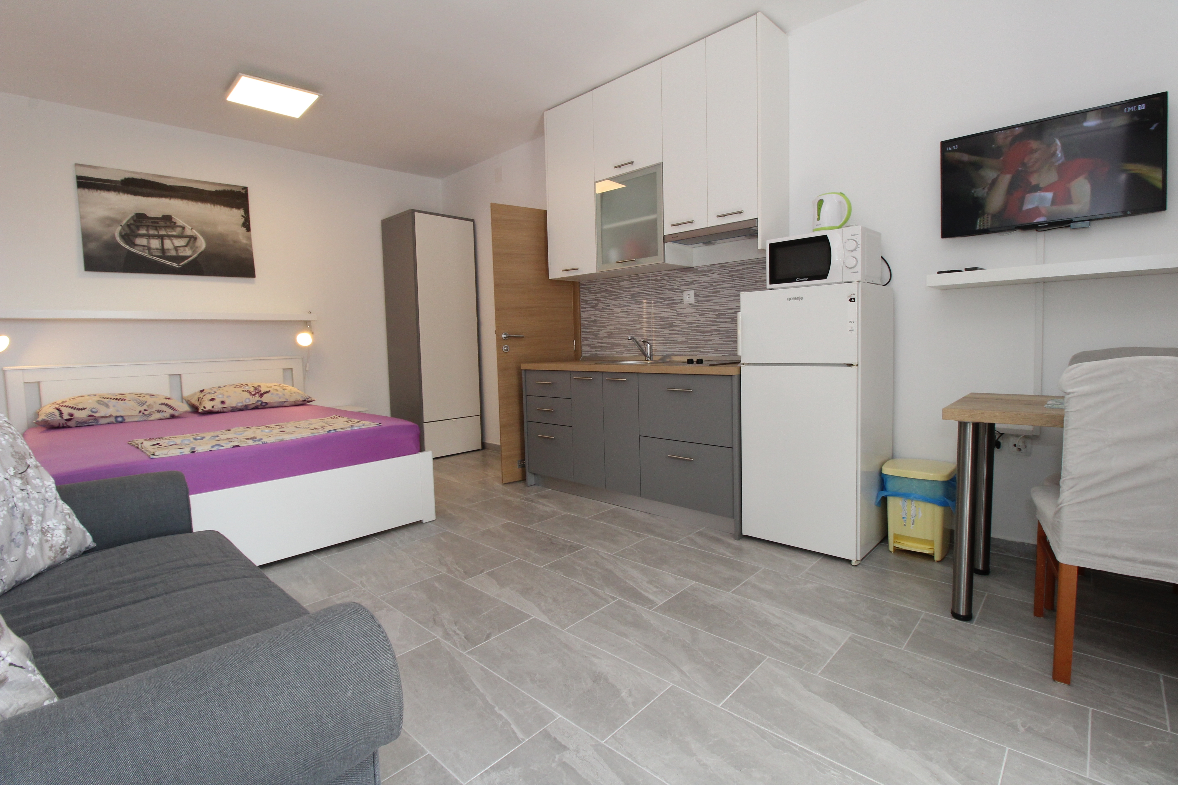 Studio flat near beach Mandre, Pag (AS-6284-c)