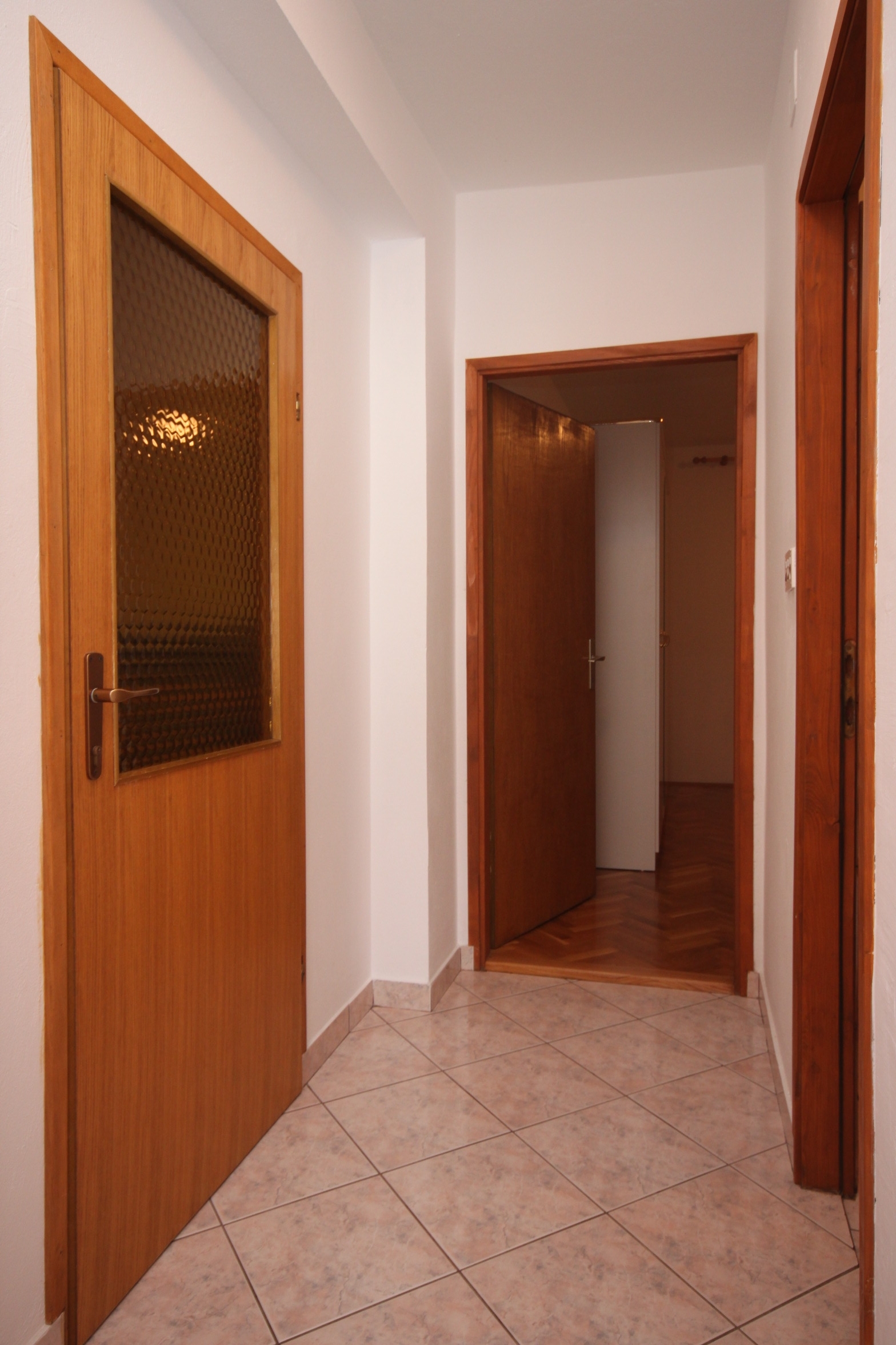 One bedroom apartment with terrace and sea view Kustići, Pag  A-b