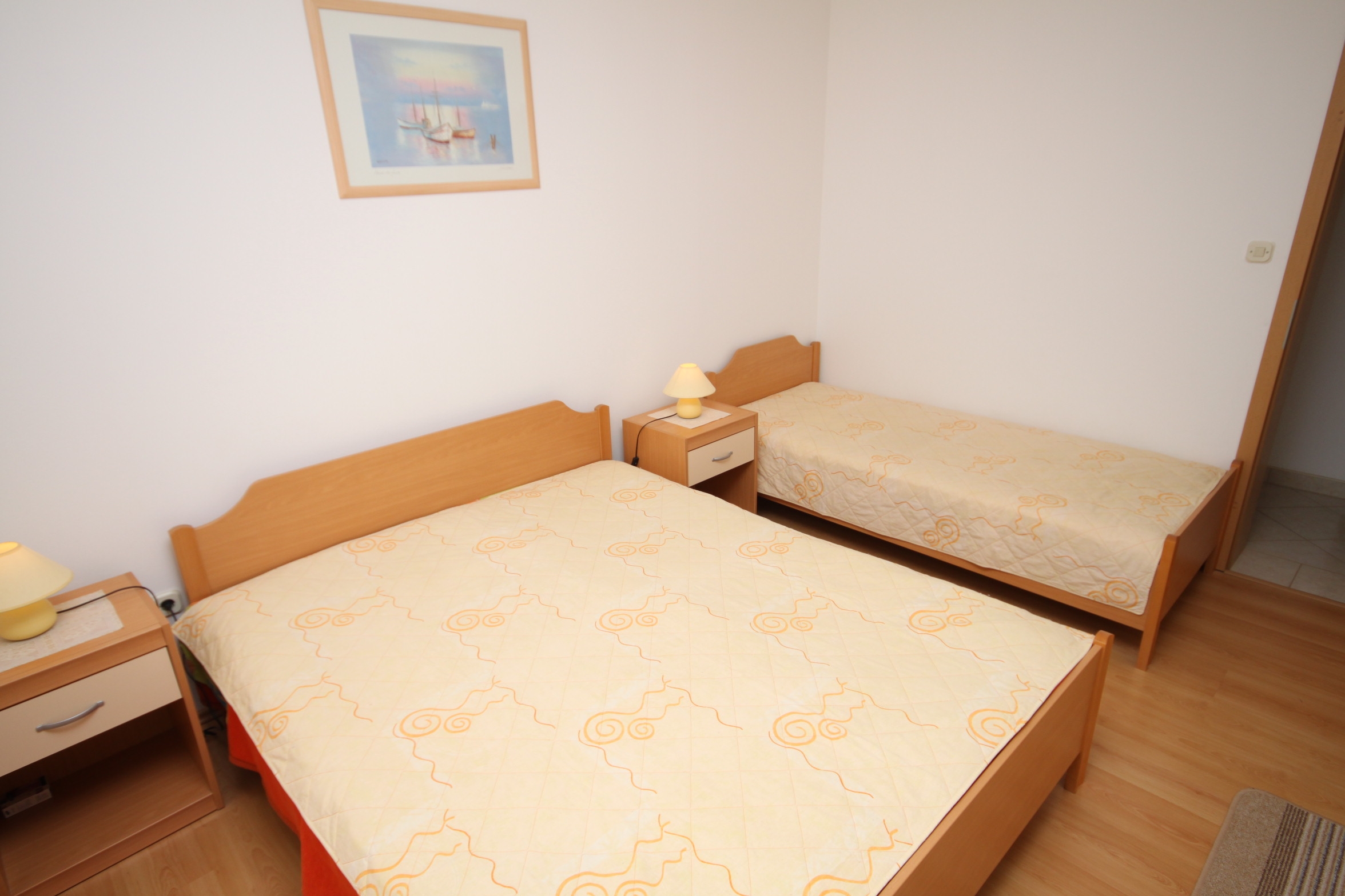 Three bedroom apartment with terrace and sea view Pag  A-a
