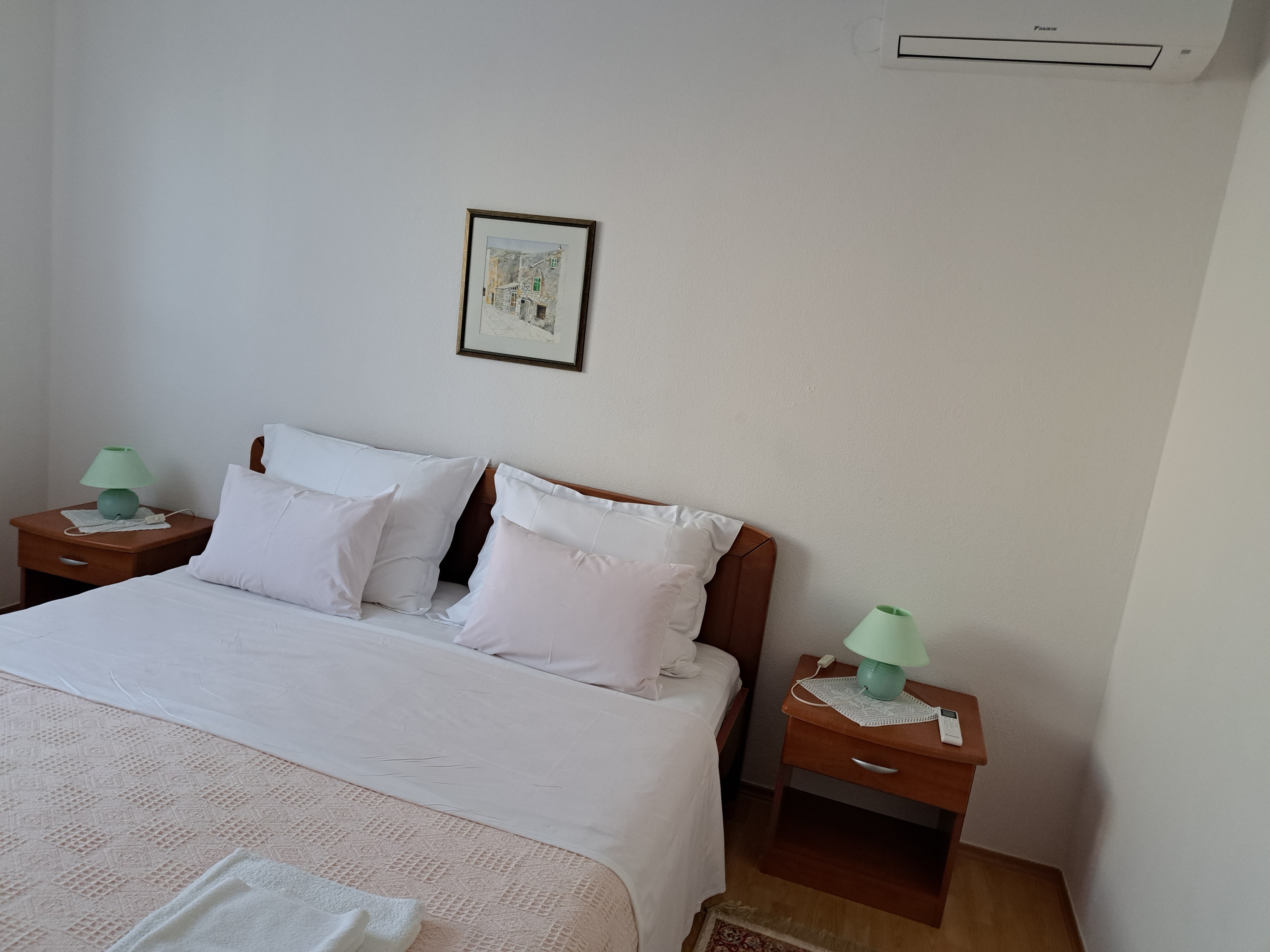 Two bedroom apartment with terrace and sea view Povljana, Pag (A-6296-b)