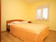 Ložnice Povljana, Ložnice v ubytování typu studio-apartment, s klimatizací, domácí mazlíčci povoleni a WiFi.