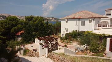 Stara Novalja, Pag, Object 6303 - Appartementen en kamers near sea with sandy beach.