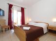 Ložnice 1 Mandre, Ložnice 1 v ubytování typu apartment, domácí mazlíčci povoleni a WiFi.