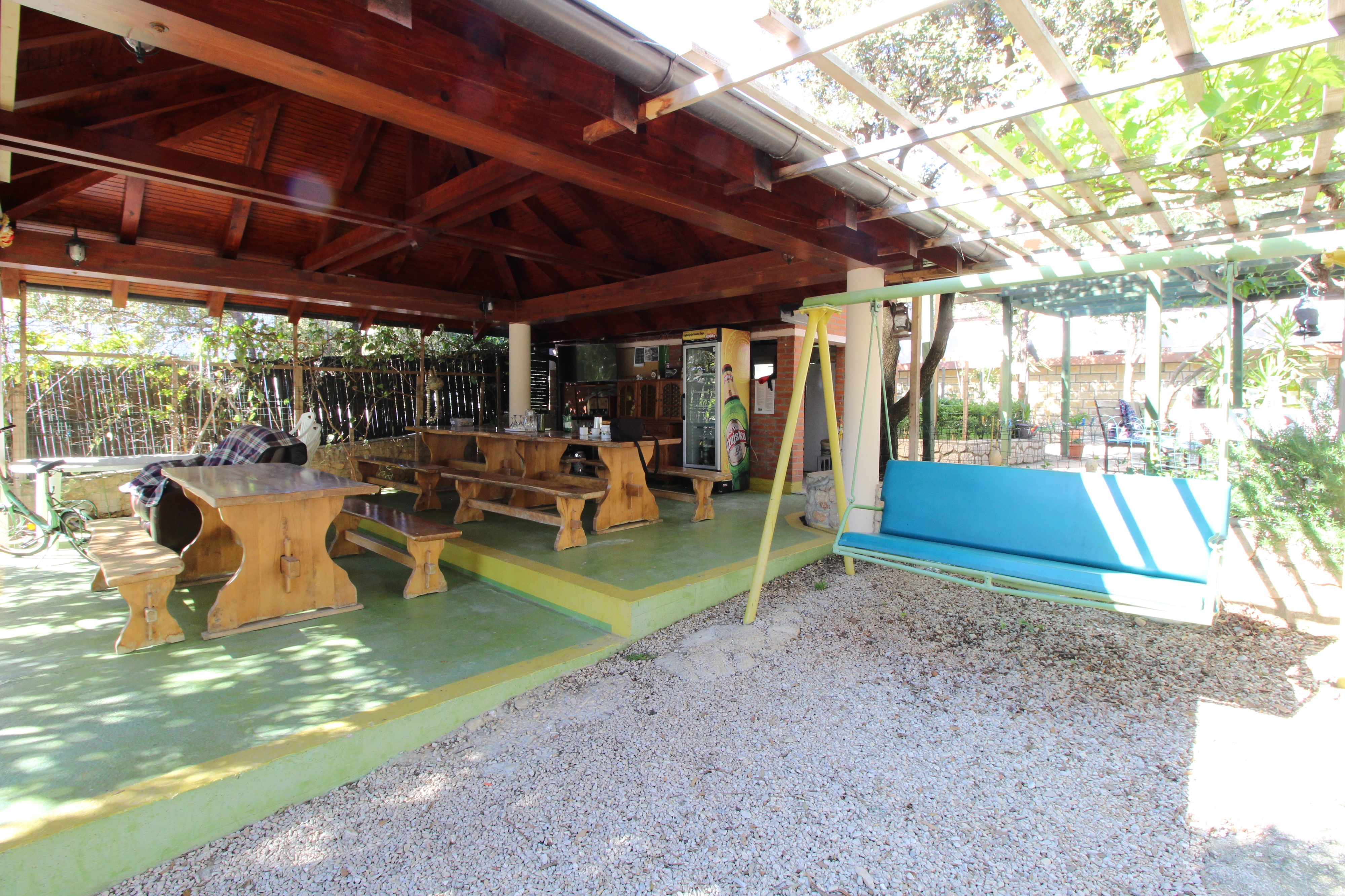 Room with terrace and sea view Mandre, Pag (S-6309-a)