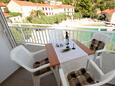 Podobuče, Terrasse dans l’hébergement en type apartment, avec la vue sur la mer et WiFi.