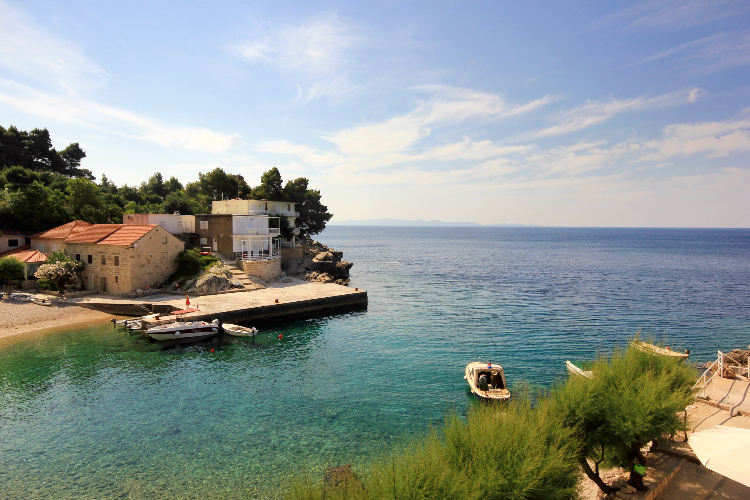 Two bedroom apartment near beach Podobuče, Pelješac  A-b