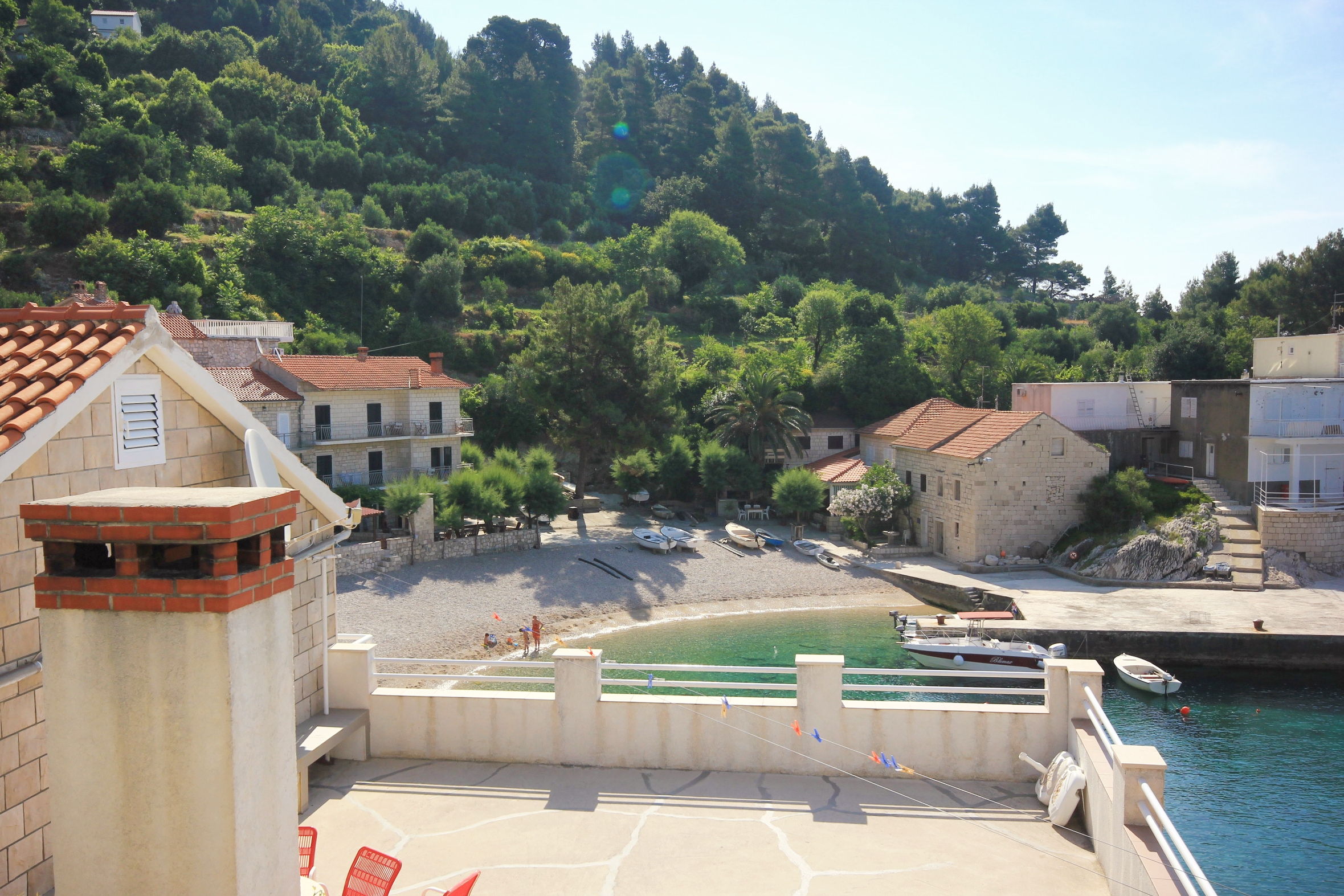 Two bedroom apartment near beach Podobuče, Pelješac  A-d