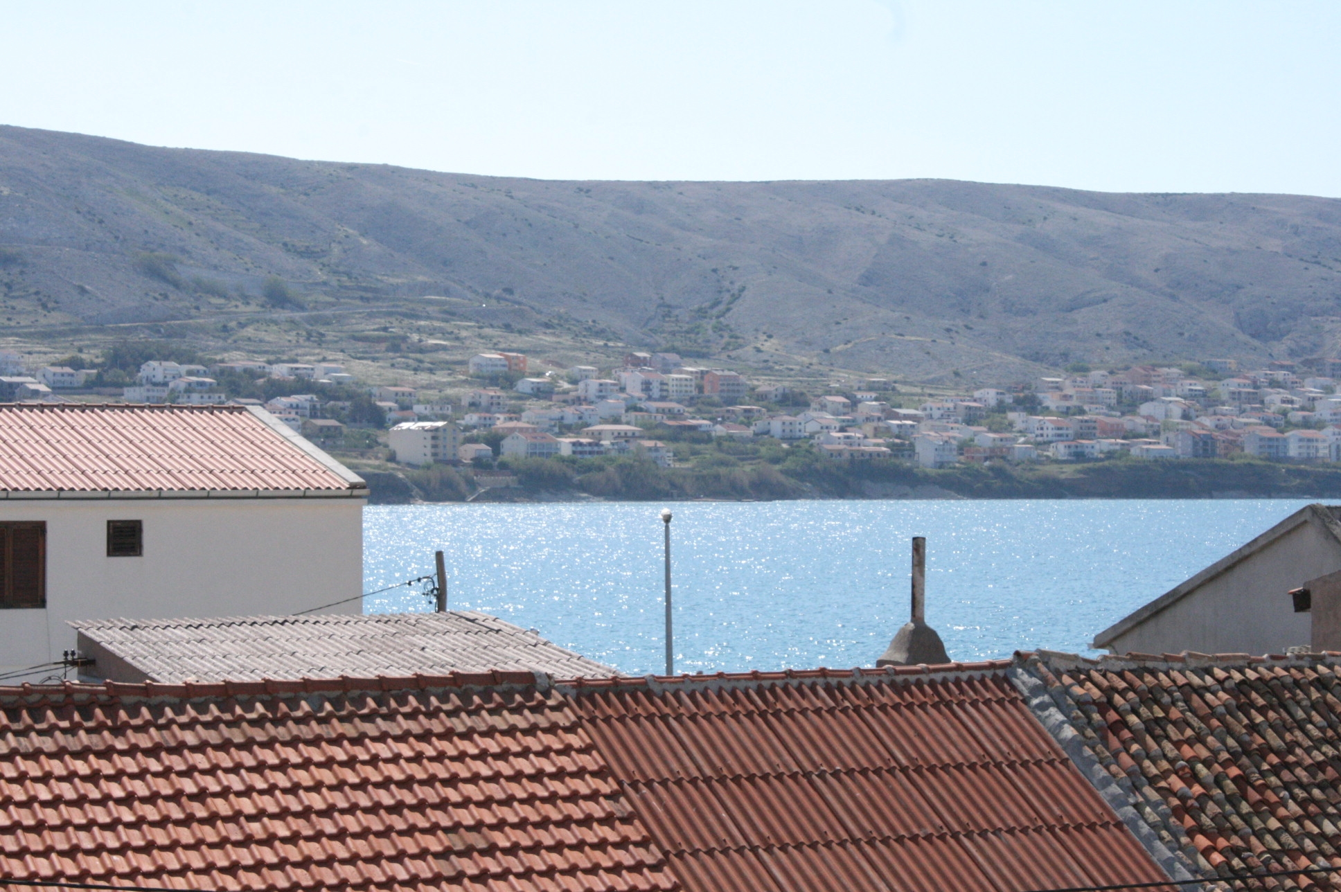 Two bedroom apartment with terrace and sea view Pag  A-b