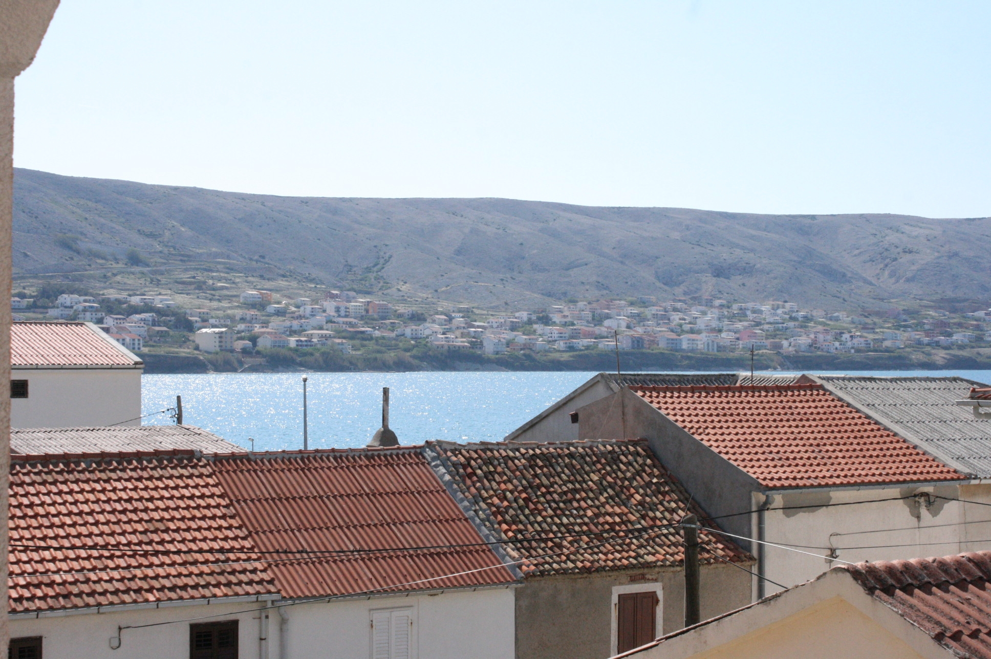 Two bedroom apartment with terrace and sea view Pag  A-b