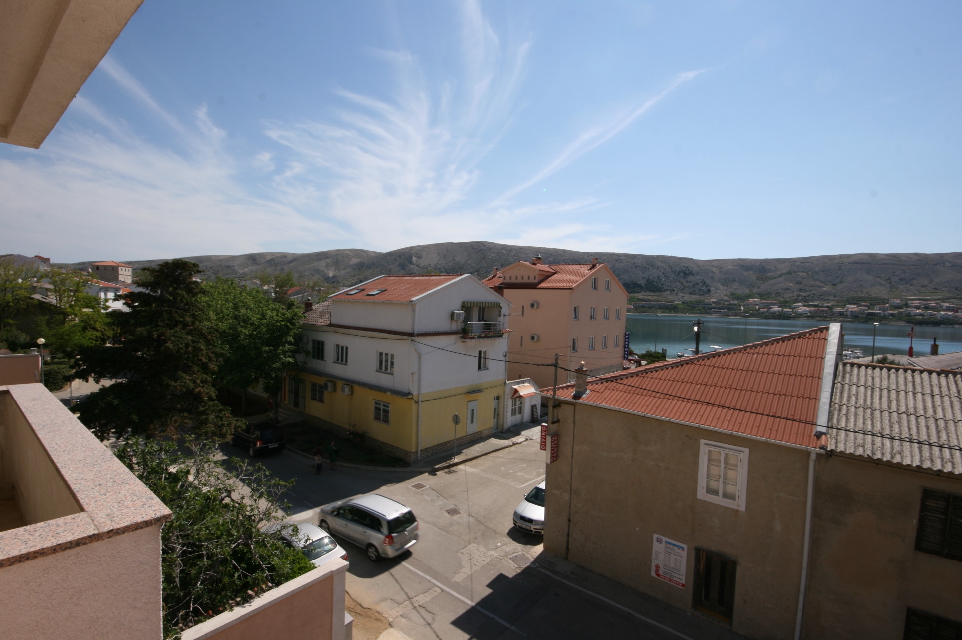 Two bedroom apartment with terrace and sea view Pag  A-b