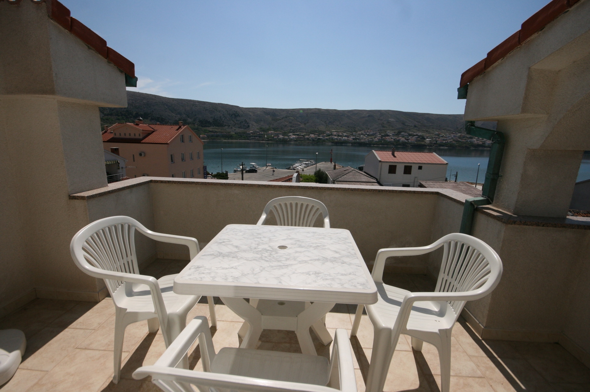 Two bedroom apartment with terrace and sea view Pag  A-e