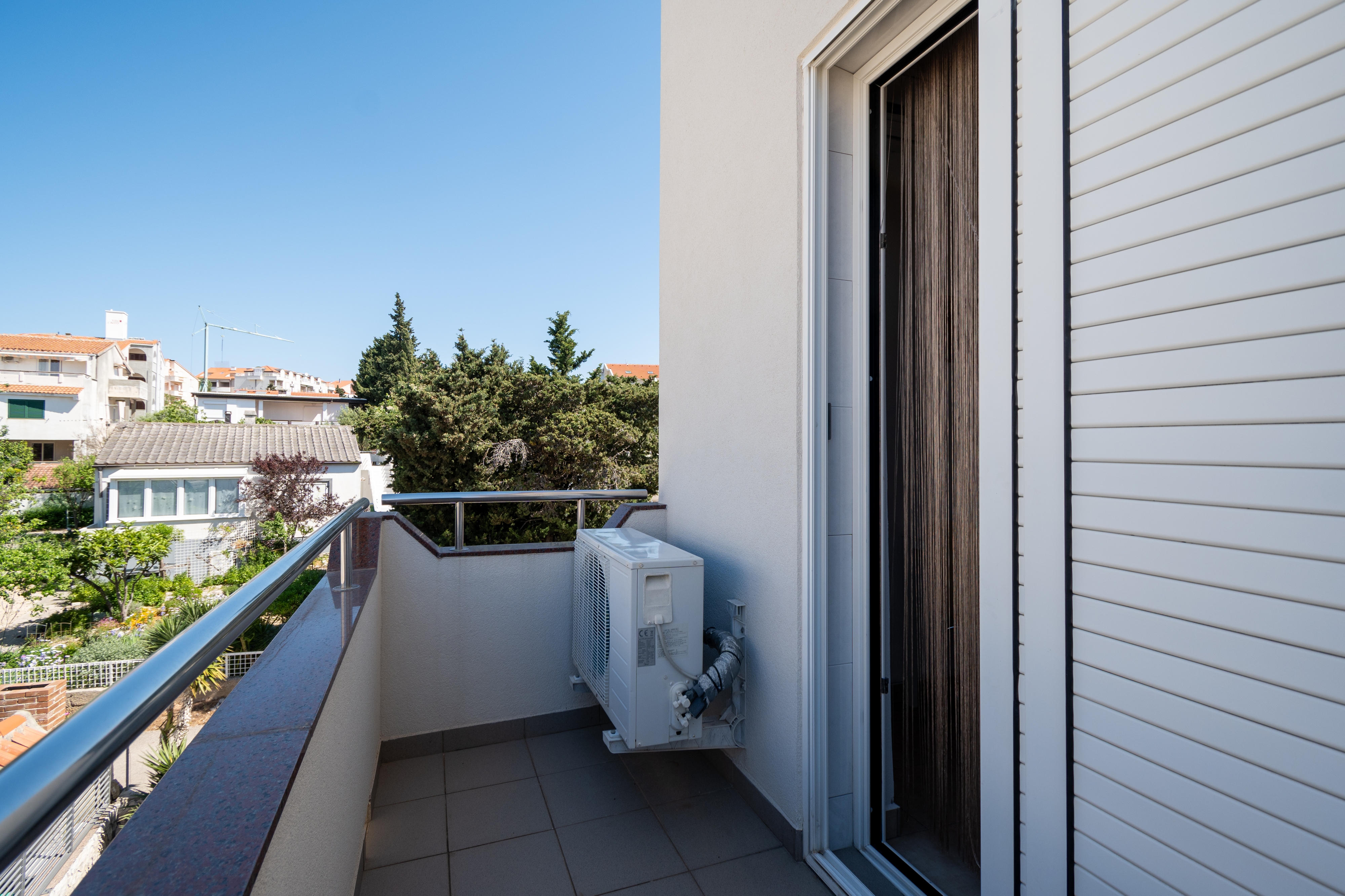 One bedroom apartment with balcony and sea view Novalja, Pag  A-c