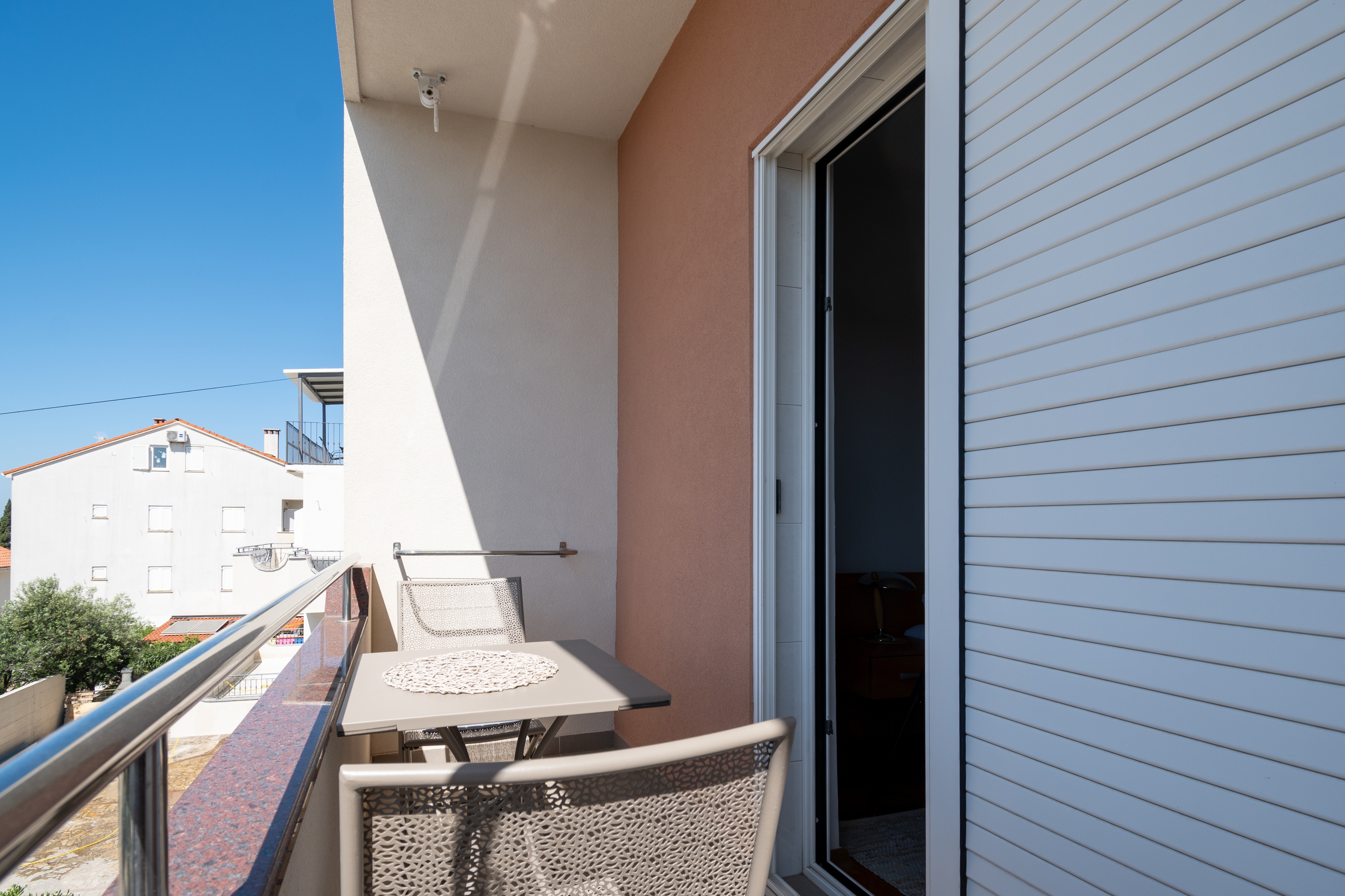 One bedroom apartment with balcony and sea view Novalja, Pag  A-c
