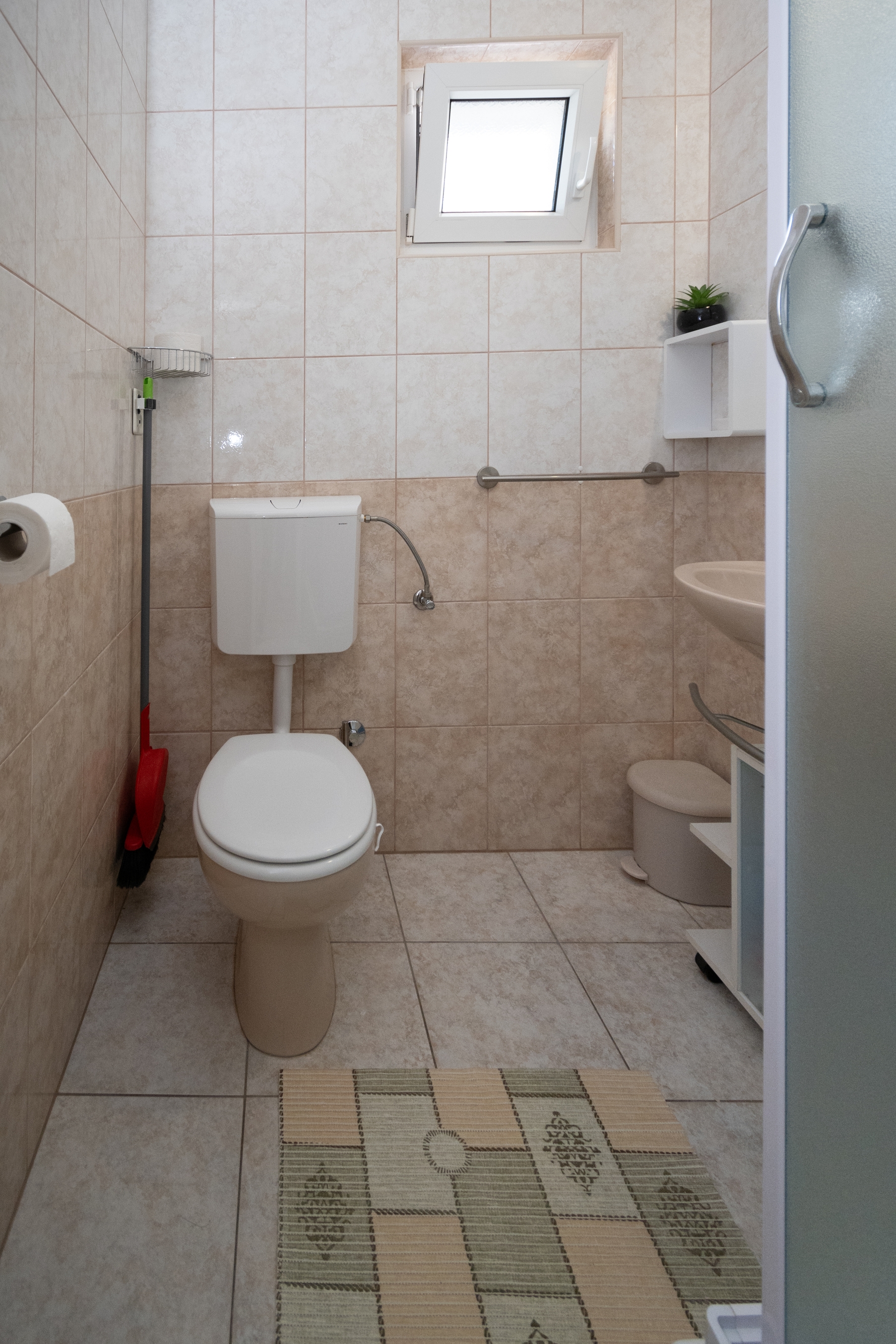 One bedroom apartment with balcony and sea view Novalja, Pag  A-c