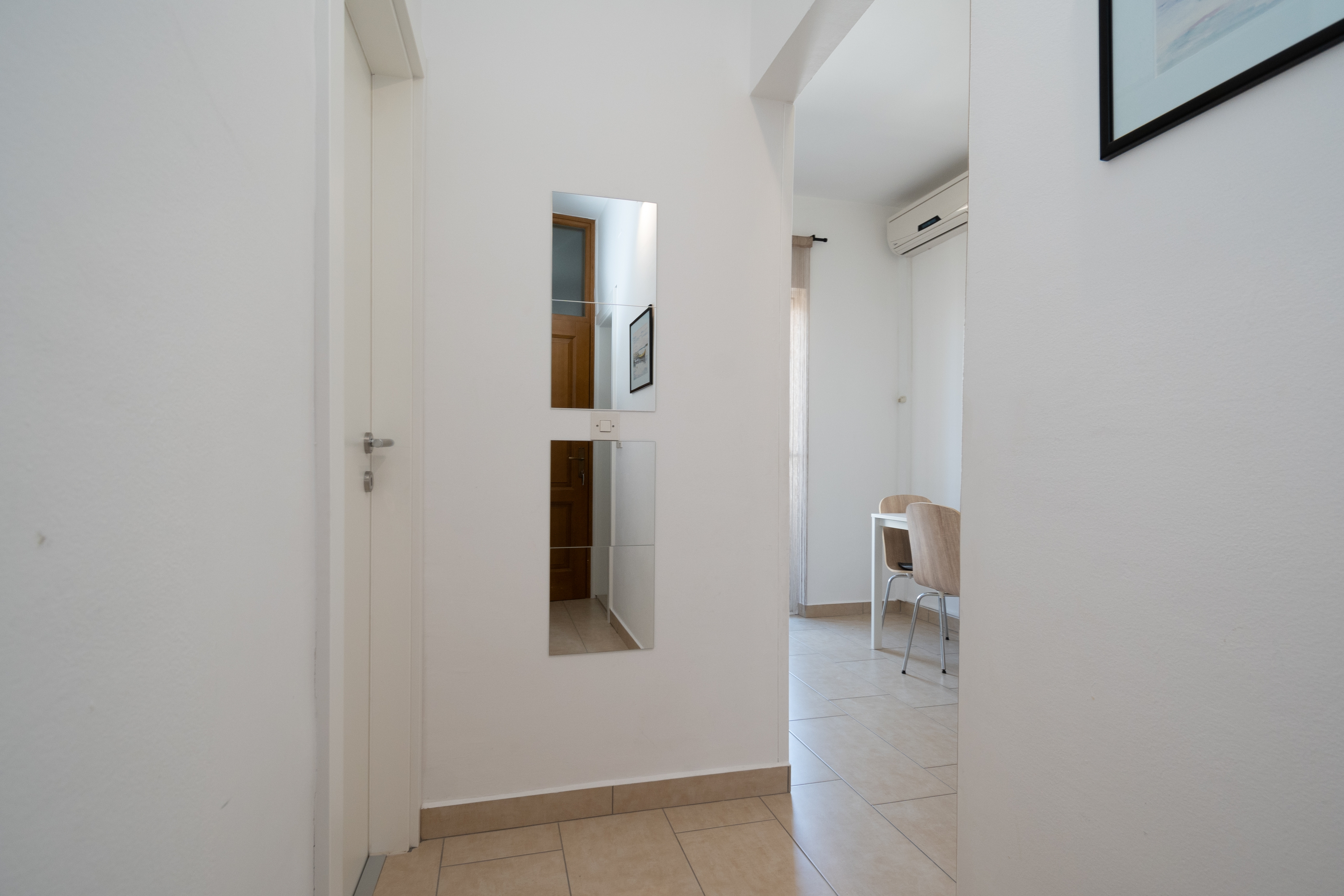 One bedroom apartment with balcony and sea view Novalja, Pag  A-c