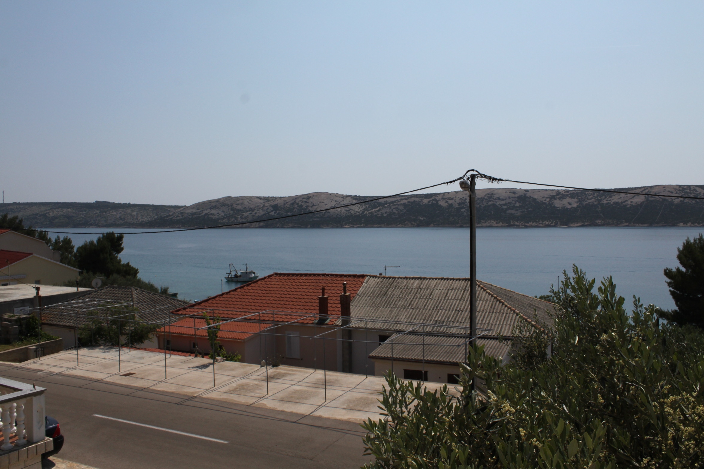 Two bedroom apartment with terrace and sea view Stara Novalja, Pag  A-a