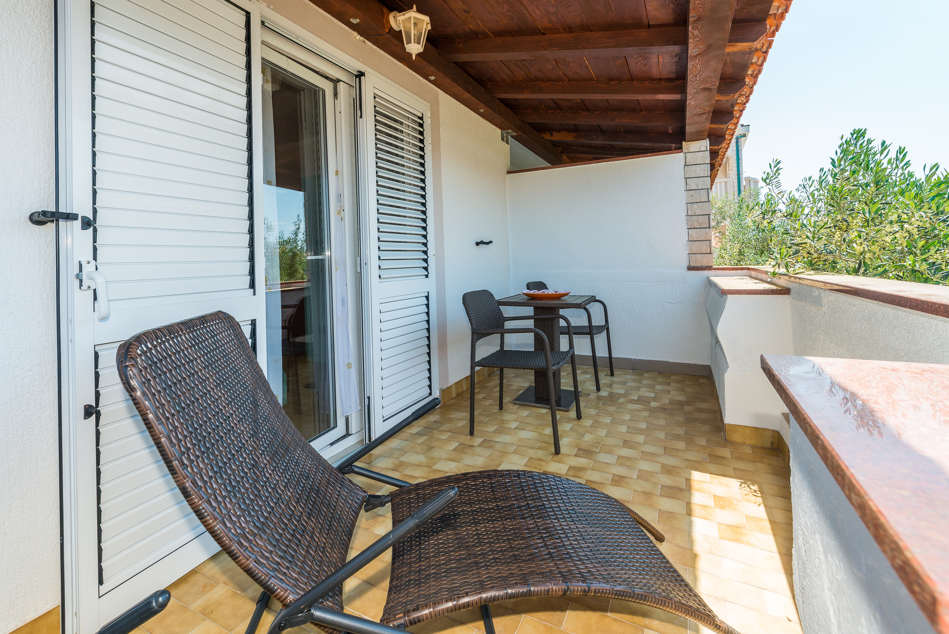 Three bedroom apartment with terrace and sea view Stara Novalja, Pag  A-c