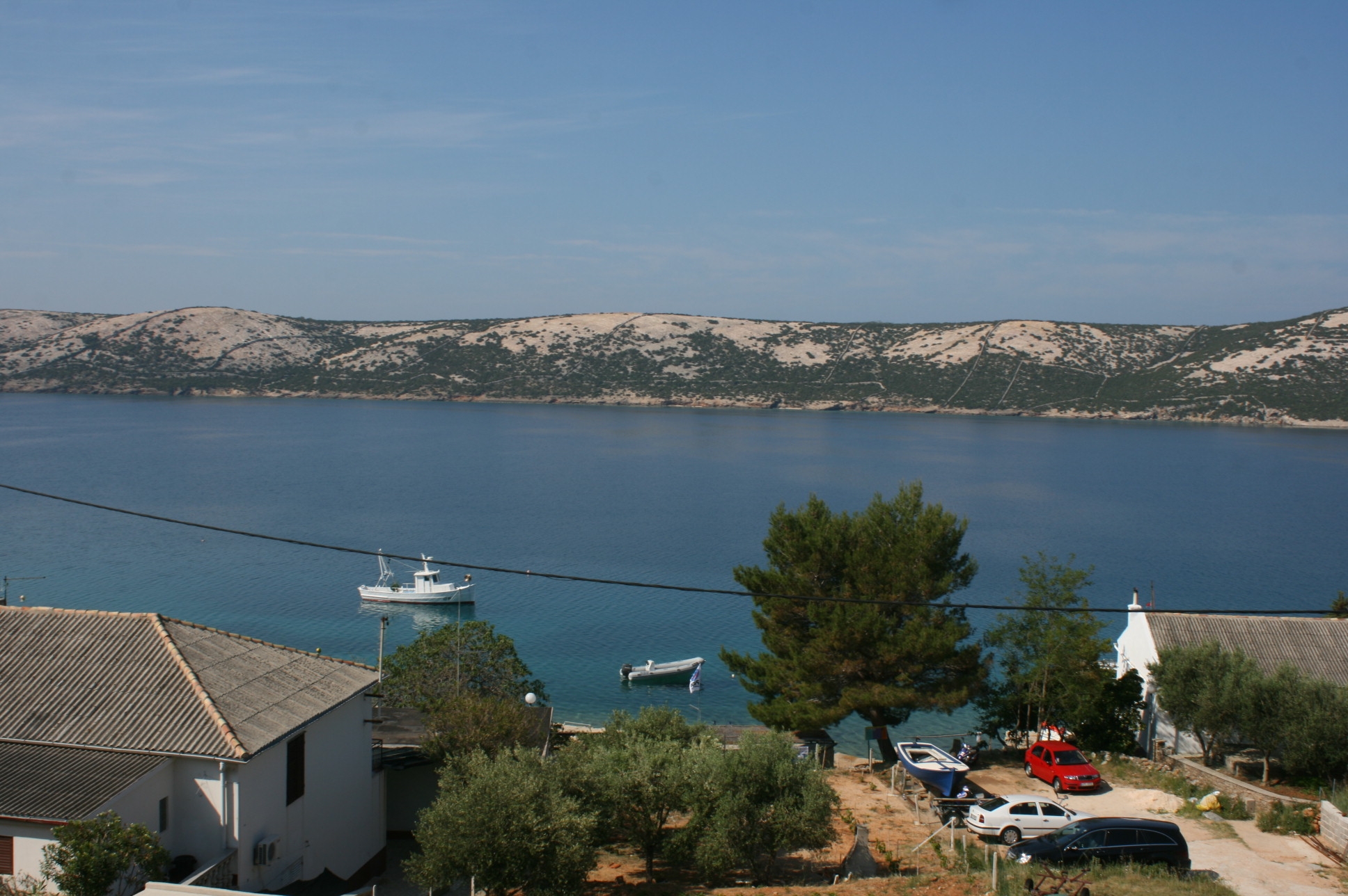 One bedroom apartment with balcony and sea view Stara Novalja, Pag  A-f