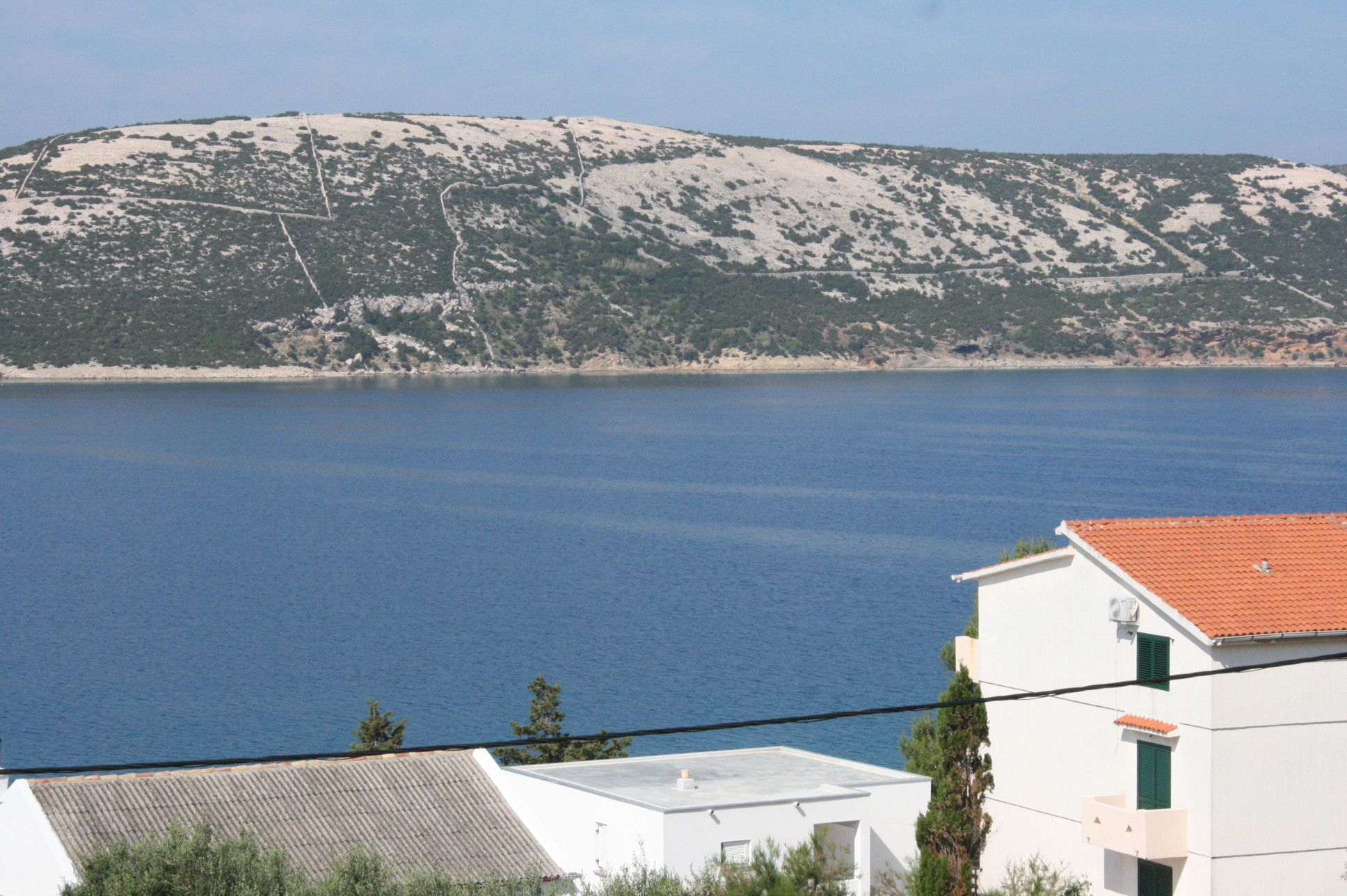 Studio flat with balcony and sea view Stara Novalja (Pag) (AS-6319-c)