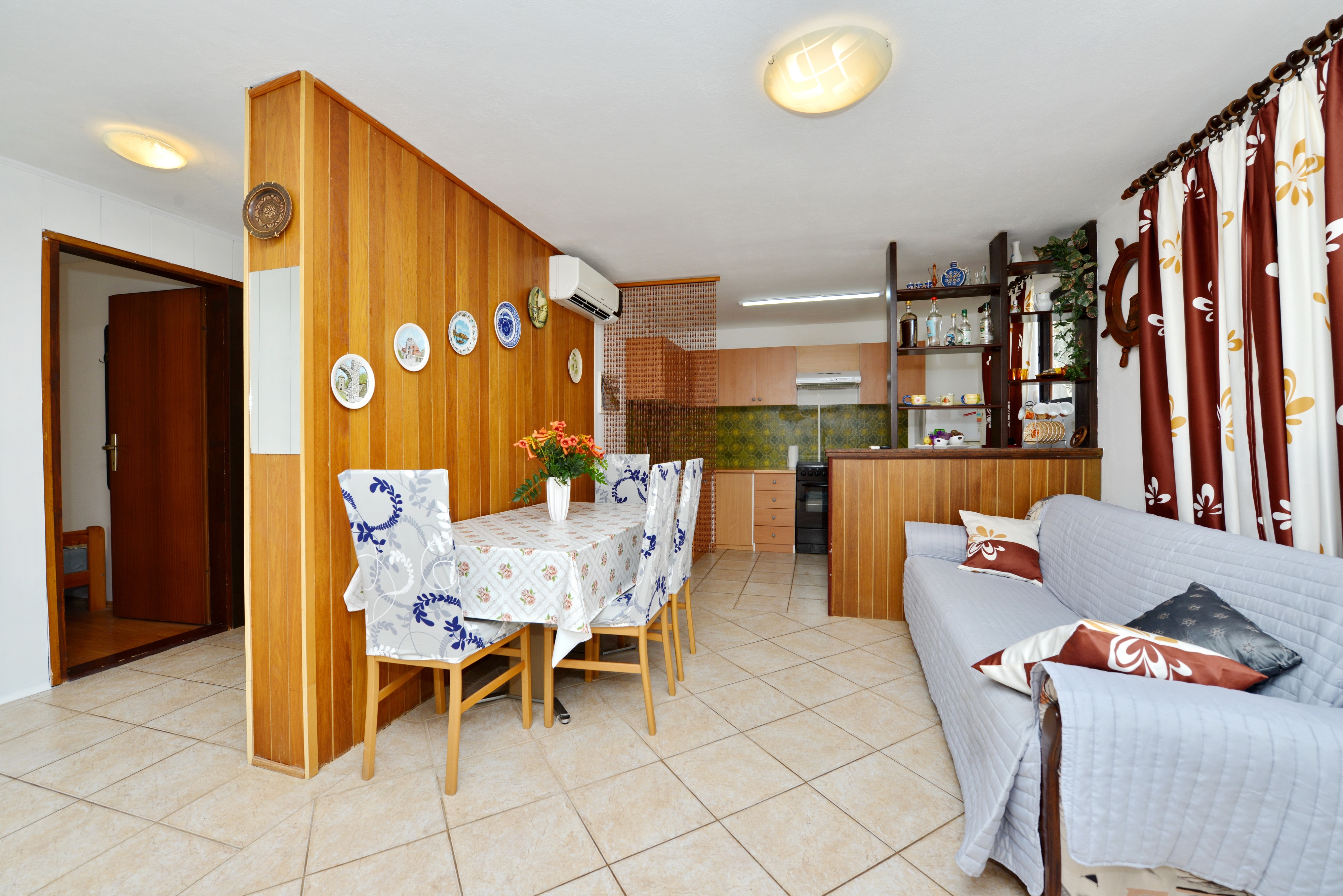 Two bedroom apartment with terrace Vir (A-6323-b)