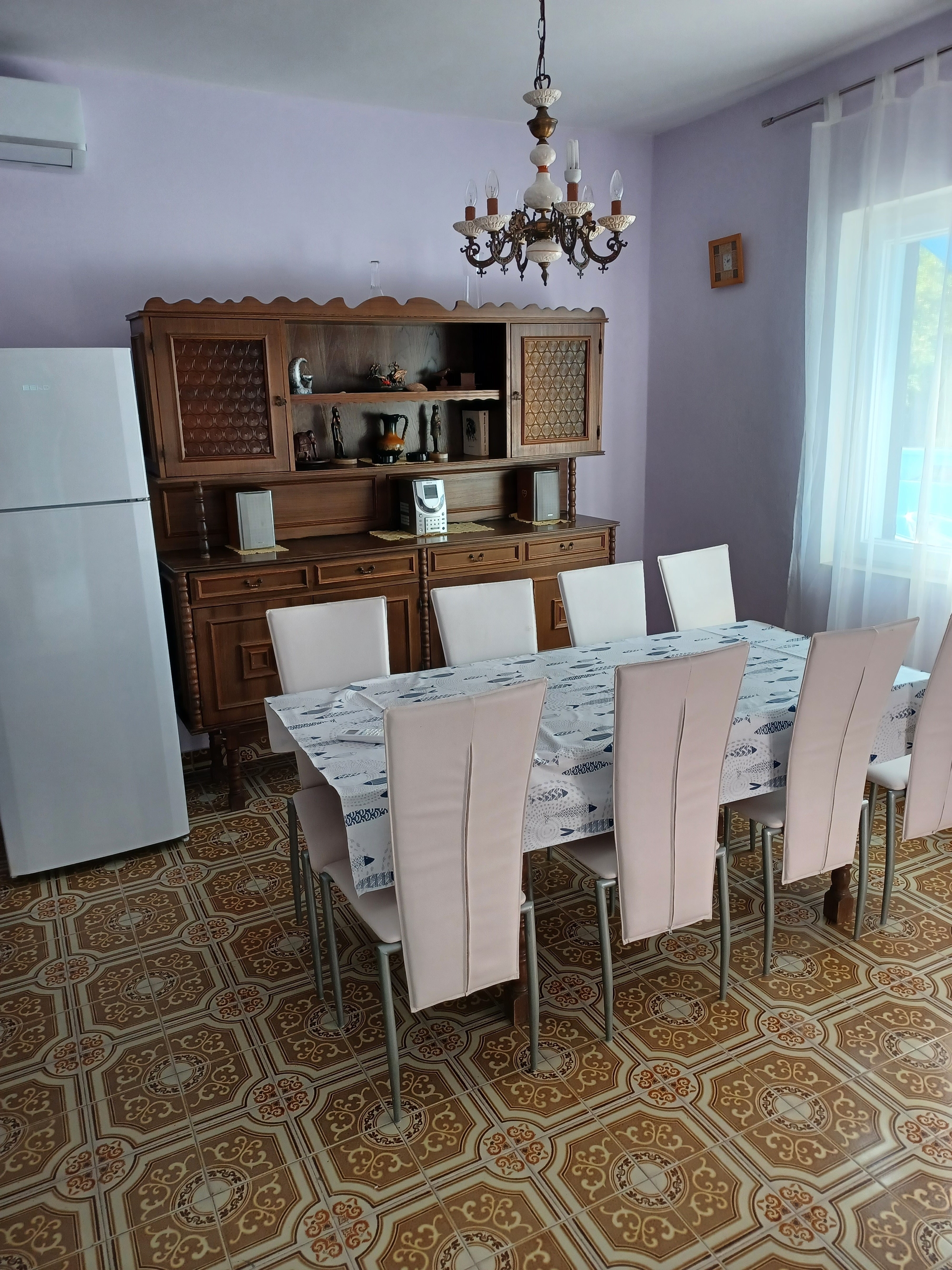 Četverosobni apartman s terasom i pogledom na more Pag  A-a