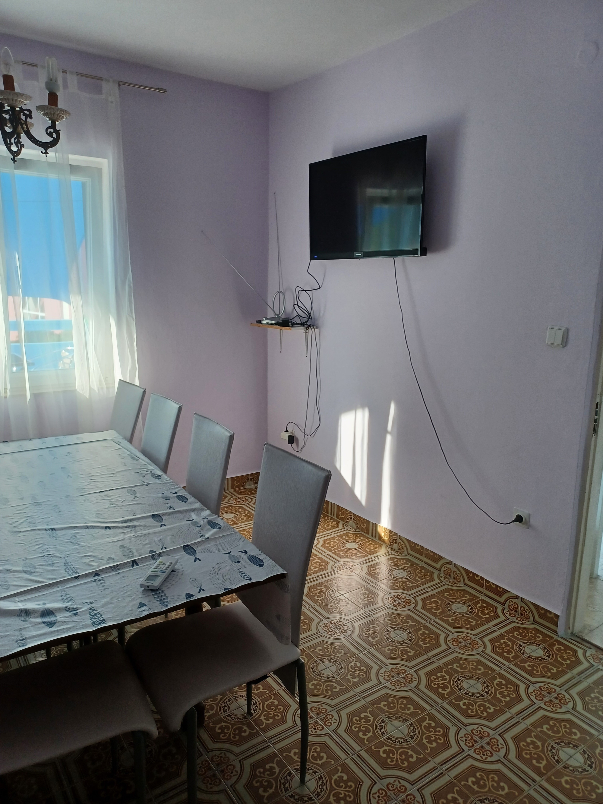 Four-bedroom apartment with terrace and sea view Pag  A-a